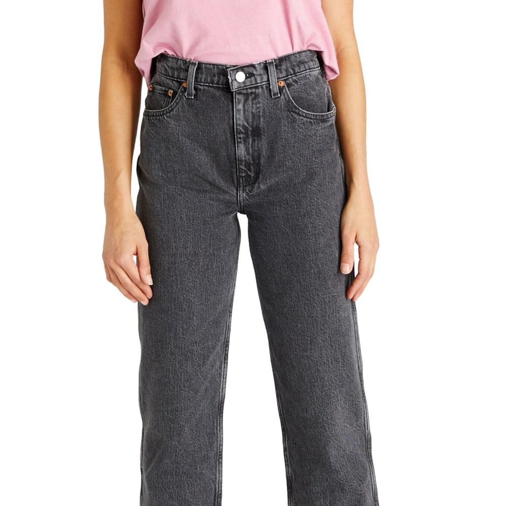 Etica High Waisted Tyler Boy Straight Ankle Jeans